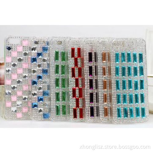 Luxury Shiny Diamond Case for iPhone, Customized Designs are Accepted